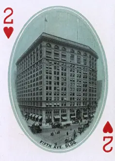 New York City - Playing card - 5th Avenue Building