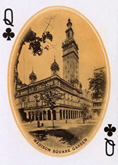 New York City - Playing card - Madison Square Garden