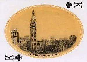 New York City - Playing card - Metropolitan Building