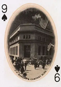 Spades Prints: New York City - Playing card - Morgan Company Building