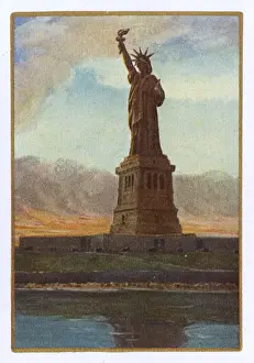 Uspcc Prints: New York City - Playing card - Statue of Liberty