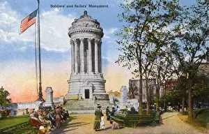 New York City, USA - Soldiers and Sailors Monument
