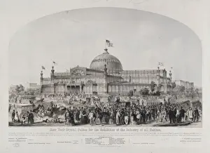 New York Crystal Palace for the exhibition of the industry o
