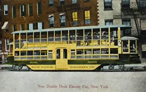 New York Double Decker Tram