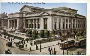 Images Dated 15th December 2020: The New York Public Library - New York City, USA