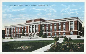 Images Dated 23rd April 2021: New York State Forestry College, Syracuse, NY, USA Date: circa 1920