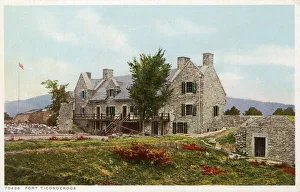 Images Dated 17th August 2011: New York State - Fort Ticonderoga