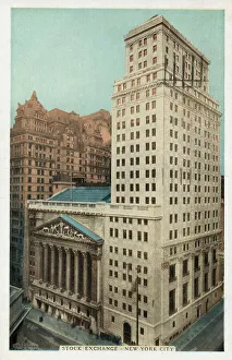 Manhattan Prints: The New York Stock Exchange - Wall Street, NYC, USA