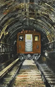 Tunnels Prints: New York Subway