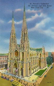 Jan16 Collection: New York, USA - St Patricks Cathedral