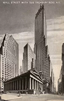 Angles Gallery: New York, USA - Wall Street with Sub Treasury Building
