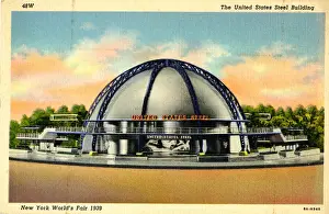 Product Prints: New York Worlds Fair 1939, United States Steel Building