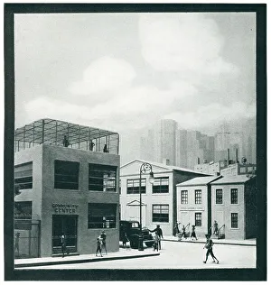 Commission Prints: New York World's Fair, Child Welfare Diorama