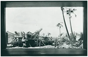 Flushing Prints: New York World's Fair, Coast Artillery Diorama