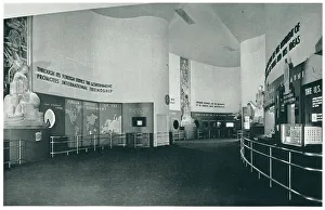 Exhibits Prints: New York World's Fair, Exhibits Hall