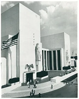 Finnish Prints: New York World's Fair Federal Building