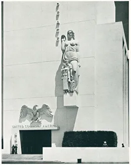 New York World's Fair Federal Building, North Entrance