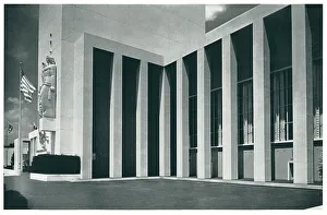 New York World's Fair Federal Building Terrace