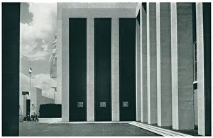 Seals Prints: New York World's Fair Federal Building Terrace