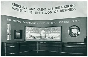 Commission Prints: New York World's Fair, Finance And Credit