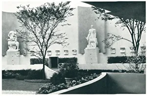 Foyer Prints: New York World's Fair Garden Court