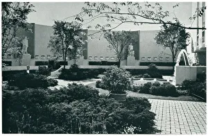 Foyer Prints: New York World's Fair, Garden Court