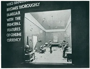 Flushing Prints: New York World's Fair, Secret Service Diorama
