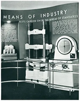 Commission Prints: New York World's Fair, Testing Machine