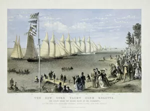 Yacht Collection: The New York yacht club regatta