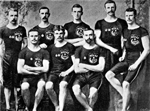 Images Dated 15th February 2005: The New Zealand Amateur Athletic Team, 1890