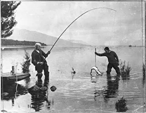Waders Prints: New Zealand Fishermen