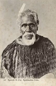 Images Dated 14th February 2011: New Zealand - Maori of the Ngatimahoe Tribe