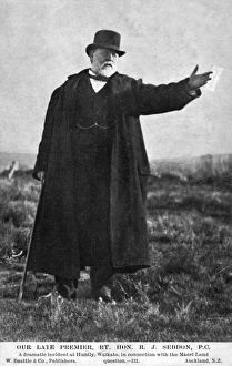 Over Coat Gallery: New Zealand Prime Minister - Rt. Hon. R J Seddon