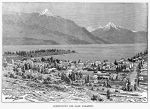 Queenstown Prints: New Zealand Queenstown
