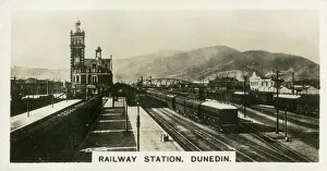 New Zealand - The Railway Station, Dunedin
