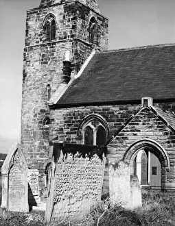 North Umberland Prints: Newbiggin Church