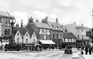 Berkshire Prints: Newbury The Broadway early 1900s