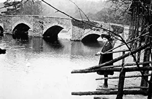 Newby Prints: Newby Bridge, Victorian period