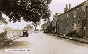 Images Dated 11th September 2018: Newcastle Road, Stamfordham, Northumberland, circa 1920s