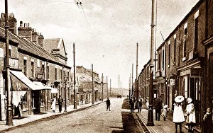 Newcastle Street, Silverdale early 1900's