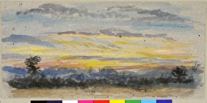 Images Dated 23rd December 2010: Newcastle Sunset Study
