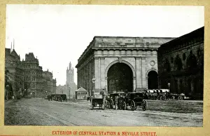 Newcastle Upon Tyne - Central Station and Neville Street