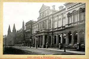 Newcastle Upon Tyne - Free Library and Newbridge Street
