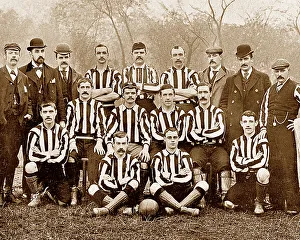 Northumberland Prints: Newcastle United Football Club in 1895