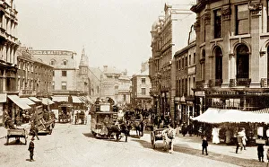 Newcastle-Upon-Tyne Blackett Street early 1900s