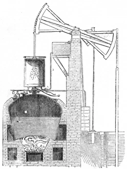 Images Dated 12th October 2011: Newcomens Steam-Engine