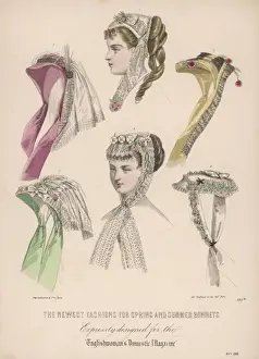 Newest Bonnets for 1868