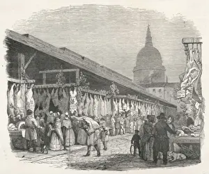 New Gate Prints: Newgate Market at Xmas