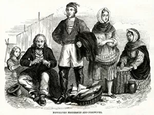 Newhaven fishermen and fishwives 1862