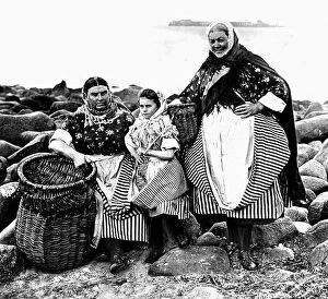 Nets Collection: Newhaven Fishwives Victorian period